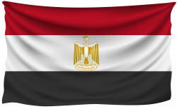 Egypt Wrinkled Flag | Gallery Yopriceville - High-Quality Images ...
