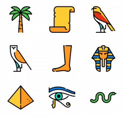 7 egypt icon packs - Vector icon packs - SVG, PSD, PNG, EPS & Icon ...