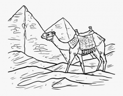 Egyptian Pyramids Ancient Egypt Camel Clip Art - Pyramids ...