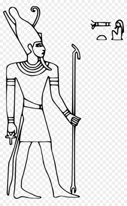 Hieroglyph Horus Egypt Pharaoh Png Image - Egypt Pharaoh ...