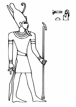 Pharaoh Coloring Pages Egyptian God Egyptian Gods Coloring Pages ...