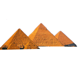 Pyramids 3 Egypt transparent PNG - StickPNG