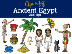 Ancient Egypt Clip Art Set 1