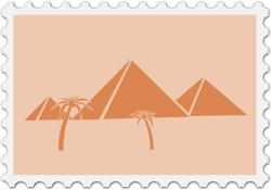 Clipart - Egyptian stamp