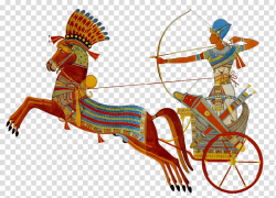 Person riding chariot illustration, Art of ancient Egypt ...
