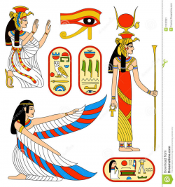 Download egyptian goddess hieroglyphics clipart Ancient ...