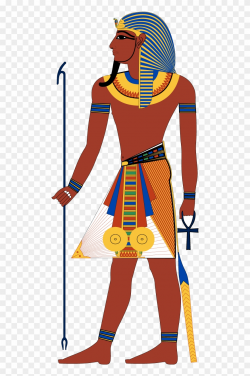 Pharaoh - Ancient Egyptian Gods Clothing Clipart (#726286 ...