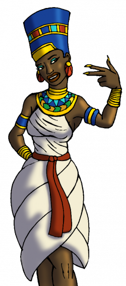 Nefertiti Greets You by TyrannoNinja on DeviantArt