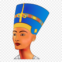 Egyptian Queen Clipart - Nefertiti Pop Art - Png Download ...