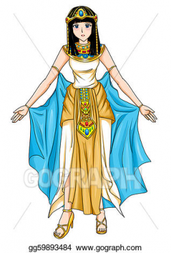 Drawings - Princess of egypt. Stock Illustration gg59893484 ...