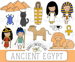 Ancient Egypt clip art: 