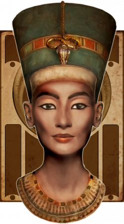 Nefertiti Digirestoration by ~Ciro1984 on deviantART Isis digital ...