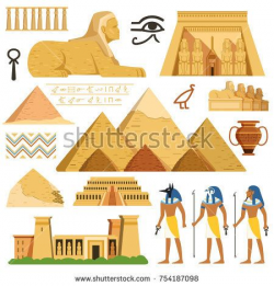Pyramid of egypt. History landmarks. Cultural objects and ...