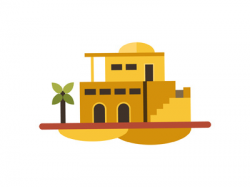 Egyptian House Icon by Boyko on Dribbble