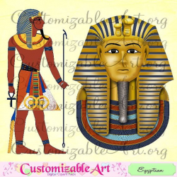 Egyptian Clipart Digital Egyptian Clip Art Egyptian Pharaoh ...