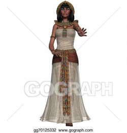 Drawing - Egyptian princess. Clipart Drawing gg70125332 ...