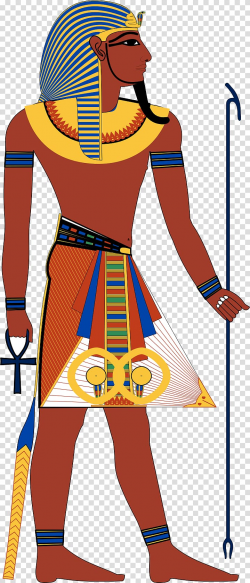 Egyptian-themed man illustration, Egyptian pyramids Ancient ...