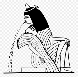 Medium Image - Ancient Egyptian Line Art Clipart (#882715 ...
