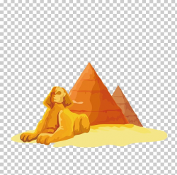 Great Sphinx Of Giza Egyptian Pyramids Euclidean PNG ...