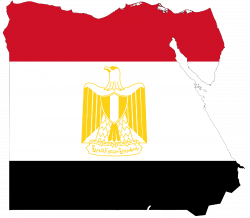 Egypt Map - Political Egypt map outline/blank