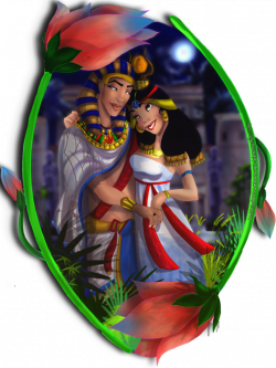 Pharaoh and his wife-Disney style character. by ElychazTut97 on ...