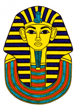 Ancient Egyptian King Tut Drawing free image