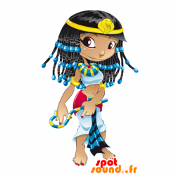 Purchase Egyptian mascot. Mascot Cleopatra in 2D / 3D mascots
