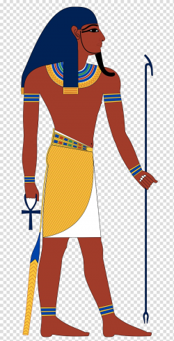 Egyptian illustration, Atum transparent background PNG ...