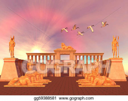 Stock Illustration - Egyptian kingdom . Clipart gg59388581 ...