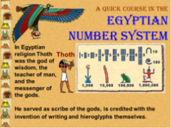 Power Point & WorkSheet Collection- Ancient History Egyptian Number System