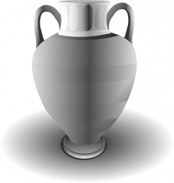 Egyptian Vase Black And White Clip Art at Clker.com - vector clip ...