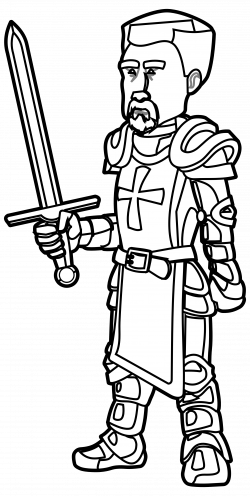 Knight Clipart Black And White | Clipart Panda - Free Clipart Images