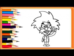 How to Draw Albert Einstein || Easy Drawings For Kids | YZArts