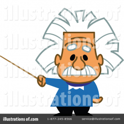 Einstein Clipart #1372877 - Illustration by Clip Art Mascots