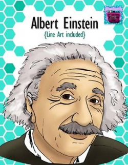 Albert Einstein Clipart - Realistic Image | Science Graphics ...