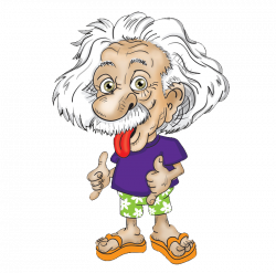 Caricature Physics Physicist General relativity - Einstein 800*793 ...