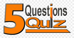 5 Questions Quiz - Gaya Fm Clipart (#1503805) - PinClipart