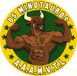 OS MINOTAUROS - Mascote com escudo desenvolvido para a atletica de ...
