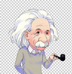Einstein's Cosmos Cartoon The Theory Of Relativity Scientist ...