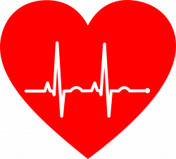 Clipart - EKG Heart