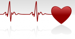 EKG On Heart Pulse Clipart - Clip Art Library