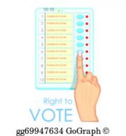 Electronic Voting Clip Art - Royalty Free - GoGraph