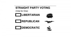 1 in 3 voters in Oklahoma check the straight-party box ...