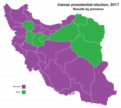 Iranian presidential election, 2017 - Wikipedia