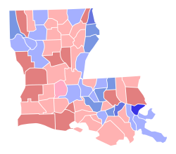 File:Louisiana Senate Jungle Primary Election Results by County ...
