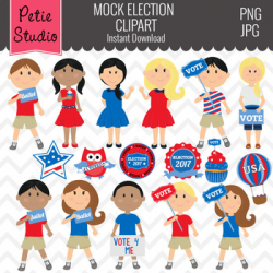 Election Clipart and Student Council Clipart - EV121