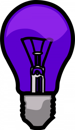 Light Bulb Clipart purple - Free Clipart on Dumielauxepices.net