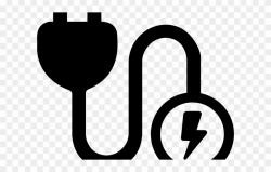 Electricity Clipart Electrical Conductor - Power Cable Icon ...