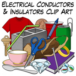 Electrical Conductors and Insulators Clip Art | Science ...