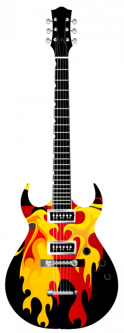 flame electric guitar png - Free PNG Images | TOPpng